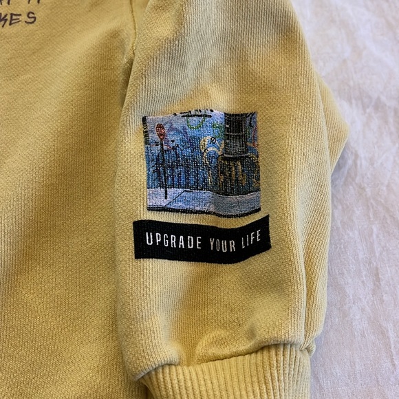 Zara New York Graffiti hoodie size 4 - Picture 4 of 6